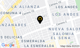 Mapa de Camillas Mayk en Cali