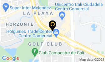 Mapa de Camilo Romero Inmuebles en Cali