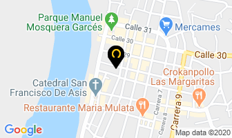 Mapa de Camino Real Hotel en Quibdo