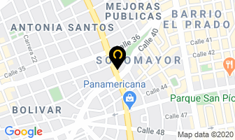 Mapa de Caminoweb en Bucaramanga
