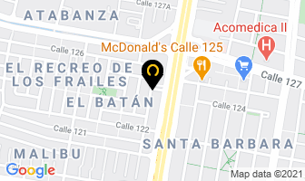 Mapa de Camionetas 4X4 Blindadas en Bogotá D.C