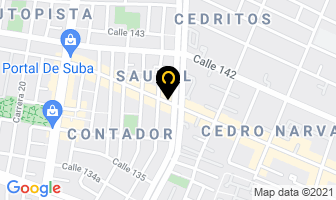 Mapa de Camisas Sobre Medida en Bogotá D.C
