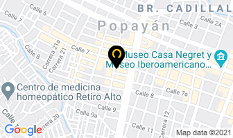 Mapa de Camisas Varón en Popayán