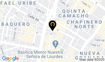 Mapa de Camisetas Ya en Bogotá D.C