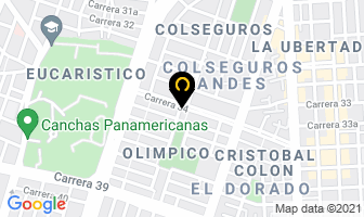 Mapa de C&a Comunicaciones La 34 en Cali