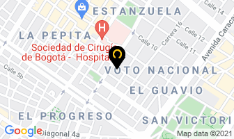 Mapa de Camperautos Y Camiones en Bogotá D.C