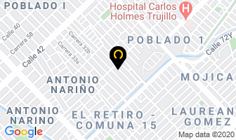 Mapa de Campos Medina Tomás en Cali