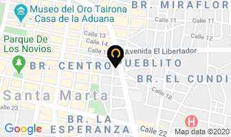 Mapa de C&s Publicidad en Santa Marta