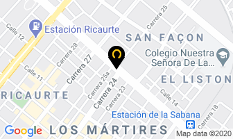 Mapa de Camry & Moresco en Bogotá D.C