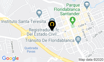 Mapa de Canal Tro en Floridablanca
