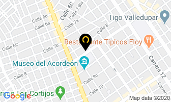 Mapa de Canales en Valledupar
