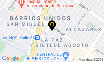 Mapa de Canales Jb en Bogotá D.C