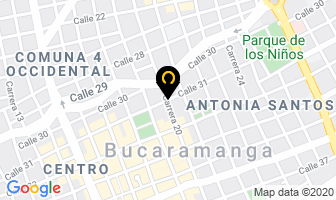 Mapa de Canalrin en Bucaramanga