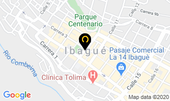 Mapa de Canastas de Ibague en Ibagué