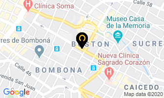 Mapa de Canastas Y Miniaturas en Medellín