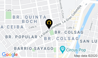 Mapa de Cancha La Internacional en Cúcuta