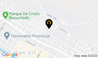 Mapa de Cancha Sintetica en San Gil