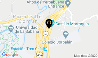 Mapa de Cancha Sintetica Versalles en Cajicá