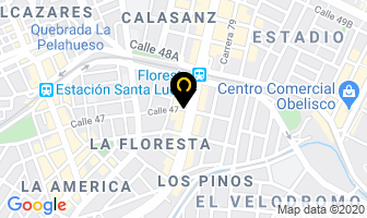 Mapa de Canchimalos en Medellín