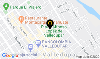 Mapa de Cancún Capri-residencias en Valledupar
