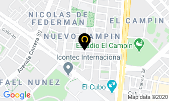 Mapa de Candela Stereo 101.9 Fm en Bogotá D.C