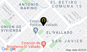 Mapa de Candelo Bravo Carlos en Cali