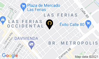 Mapa de Canecas Murcia Samaca en Bogotá D.C