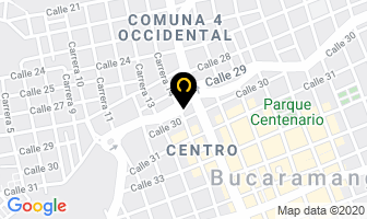 Mapa de Canecas Y Plasticos en Bucaramanga