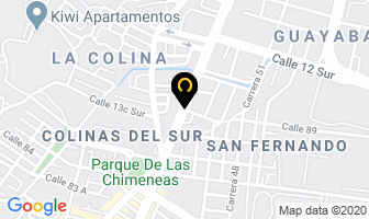 Mapa de Canecas Y Tanques Guayabal en Medellín