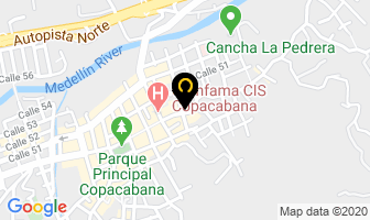Mapa de Canelon Bar en Copacabana