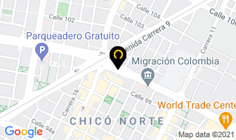 Mapa de Cano Gutiérrez Carlos Alberto en Bogotá D.C