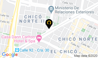 Mapa de Cano Jimenez Estudios S.a en Bogotá D.C