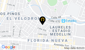 Mapa de Cano Vera Y Cia en Medellín