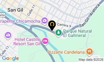 Mapa de Canotaje San Gil en San Gil
