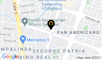 Mapa de Canta Karaoke en Cali
