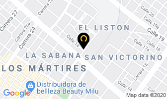Mapa de Cantante Yolanda Gonzalez en Bogotá D.C
