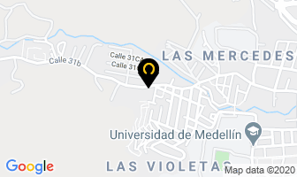 Mapa de Canteras Los Pinos en Medellín