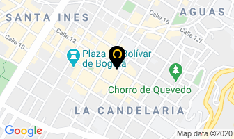 Mapa de Cantones en Bogotá D.C