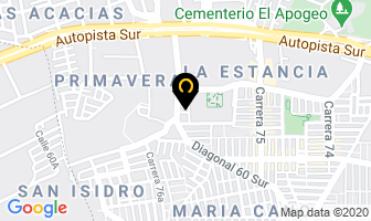 Mapa de Cantor Castillo Alexander en Bogotá D.C