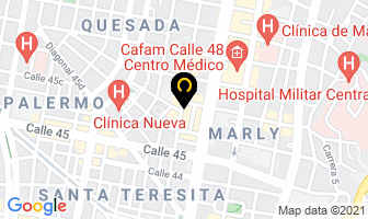 Mapa de Cantor Sánchez Hernando en Bogotá D.C