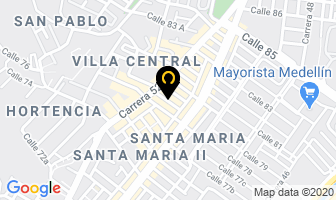 Mapa de C.a.o. Contadores Públicos en Itaguí