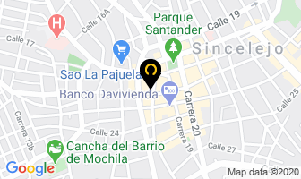 Mapa de Capacitar en Sincelejo