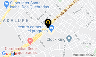 Mapa de Capicor Impermeables ( Fabricantes ) en Pereira