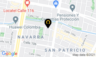 Mapa de Capital Brokers en Bogotá D.C