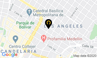 Mapa de Caprecán en Medellín