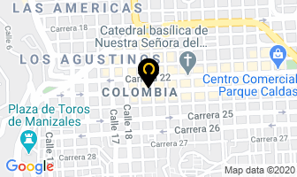 Mapa de Caprecom Eps en Manizales
