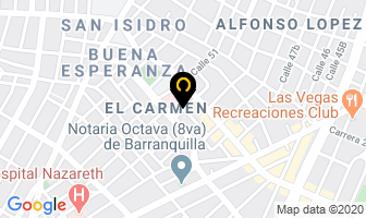 Mapa de Caprecom E.p.s en Barranquilla