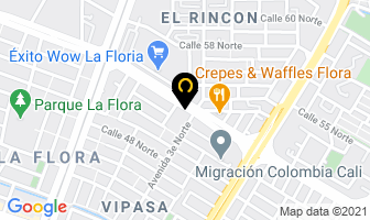 Mapa de Caprices Peluquería en Cali