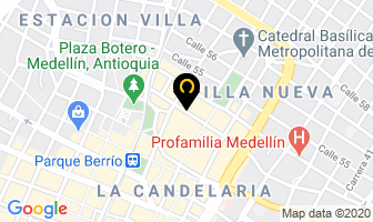 Mapa de Capricho De Novia en Medellín