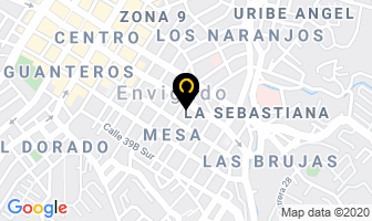 Mapa de Capricho Kennel.com en Medellín